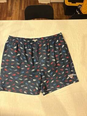Columbia Men's PFG Rambler Printed Water Shorts 6 in